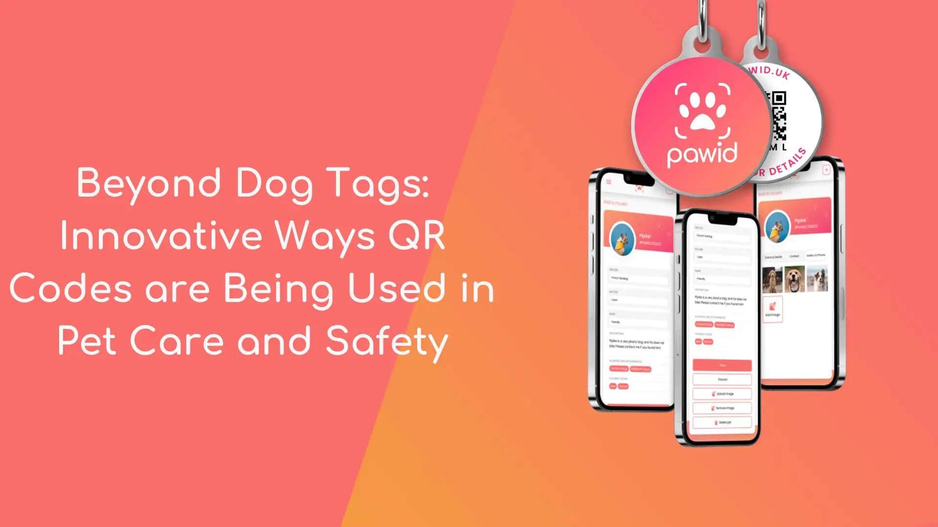 Beyond Dog Tags: Innovative Ways QR Codes are Being Used in Pet Care and Safety