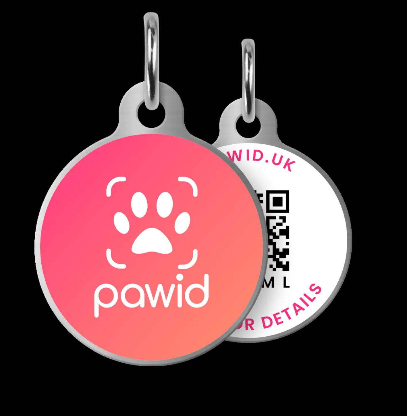 PAWID QR Code Dog Tag
